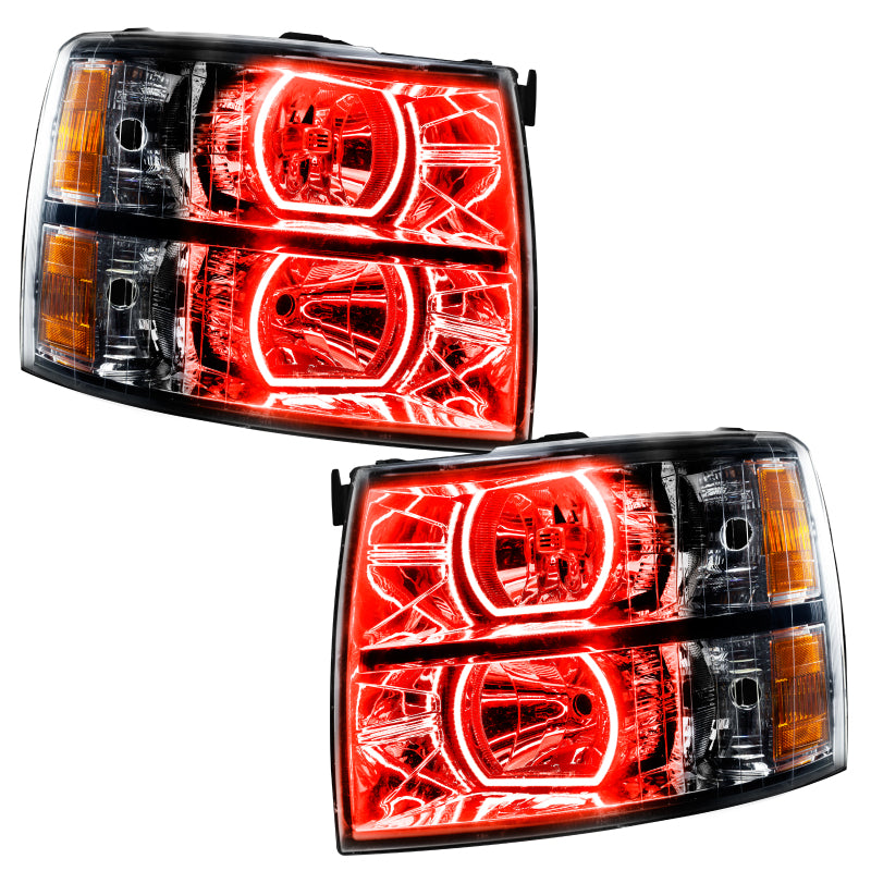 ORACLE Lighting Oracle 07-13 Chevrolet Silverado SMD HL - Black - Square - ColorSHIFT w/ BC1 Controller 8189-335 8189-335 Photo - out of package