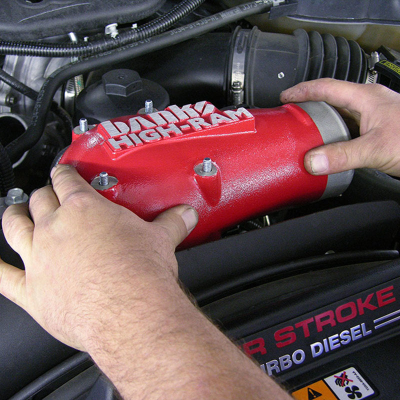 Banks Power 03-04 Ford 6.0L F250-450 Techni-Cooler System 25974 Photo - Mounted