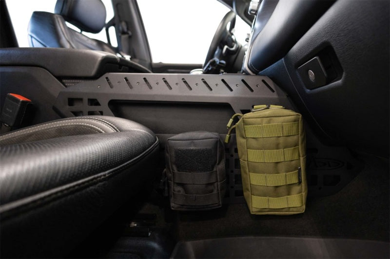Addictive Desert Designs 2021+ RAM 1500 TRX Center Console Molle Panels & Digital Device Bridge AC6202201NA AC6202201NA Photo - Mounted