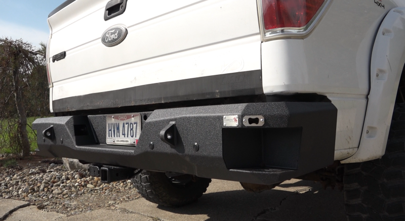 Fishbone Offroad 09-14 Ford F150 Rear Bumper - Black FB22356 FB22356 Photo - lifestyle view