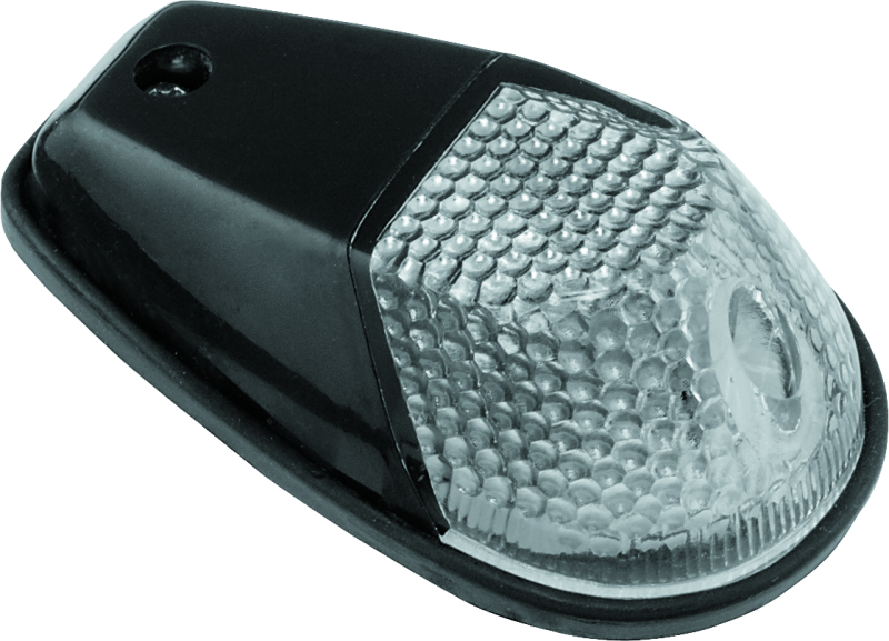 BikeMaster Marker Light Universal Flush Mount Clear/Black 261390 261390 Photo - Primary