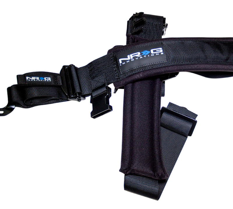 NRG SFI 16.1 5PT 3in Seat Belt Harness / Latch Link - Black SBH-5PCBK-620 SBH-5PCBK-620 Photo - Primary
