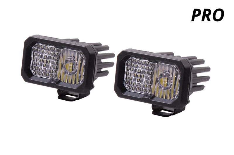 Diode Dynamics Stage Series 2 In LED Pod Pro - White Flood Standard ABL (Pair) DD6414P DD6414P User 1
