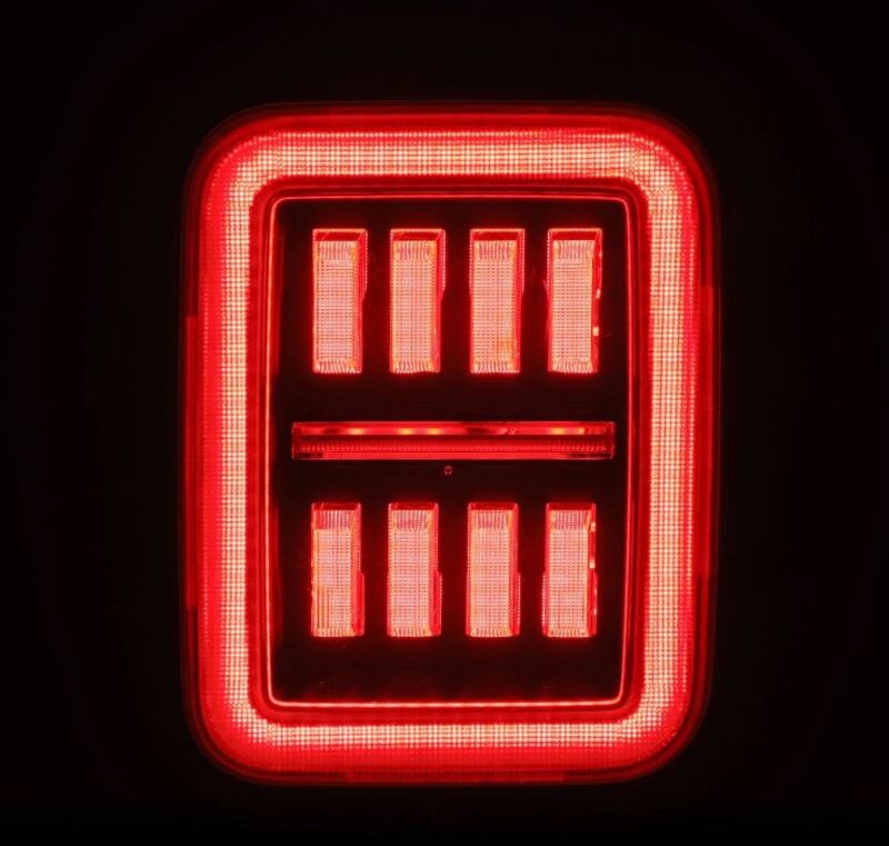 AlphaRex 19-24 Jeep Gladiator JT Nova-Series Prismatic LED Tail Lights - Alpha-Black 602050 602050 User 2