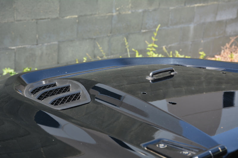 DV8 Offroad 07-18 Jeep Wrangler JK Rubicon 10th Anniversary Replica Hood HDMB07-TA HDMB07-TA Photo - Mounted