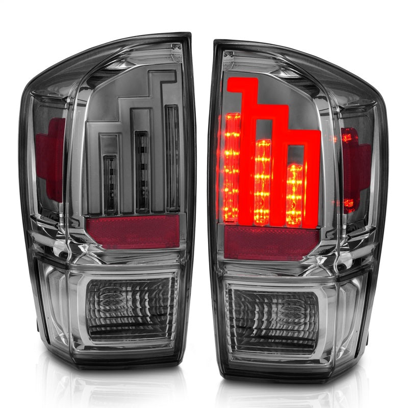 Anzo  2016-2018 Toyota Tacoma LED Taillights Smoke 311282 Photo - Unmounted