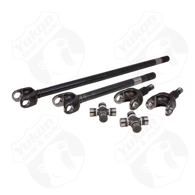 Yukon Gear & Axle Yukon Gear Front 4340 Chrome-Moly Replacement Axle Kit For 72-81 Dana 30 Jeep CJ w/ 27 Splines YA W24106 YA W24106 Photo - Primary