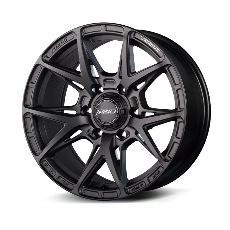 Versus VV21SX 17X8.0 +00 6-139.7 Matte Super Dark Gunmetal WT2SO00KAPJ