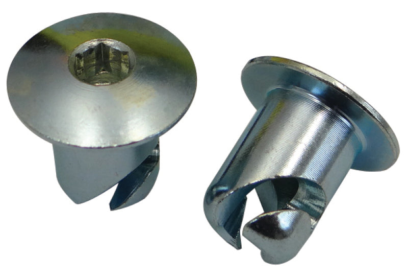 Moroso Quick Fastener, Oval, 7/16 In X .400, Steel, Silver 71274 Photo - Primary