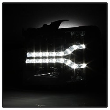 Spyder Chevy Silverado 1500 07-13 V2 Projector Headlights - LED DRL - Black PRO-YD-CS07V2-DRL-BK 5083524 5083524 Photo - Unmounted