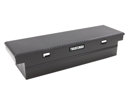 Tradesman Aluminum Single Lid Cross Bed Truck Tool Box (71in.) - Black 79100DB 79100DB User 1