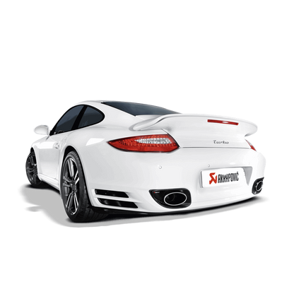 Akrapovic 10-13 Porsche 911 Turbo / Turbo S (997 FL) Slip-On Line (Titanium) w/ Titanium Tips S-PO997TFLH S-PO997TFLH Photo - Primary