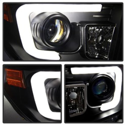 Spyder Toyota Tundra 2014-2016 Projector Headlights Light Bar DRL Black PRO-YD-TTU14-DRL-BK 5080158 5080158 Photo - Unmounted