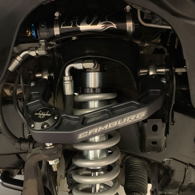 Camburg Ford F-150 2WD/4WD 04-20 KINETIK V2 Performance Billet Uniball Upper Arms CAM-110230-GRY CAM-110230-GRY Photo - Mounted