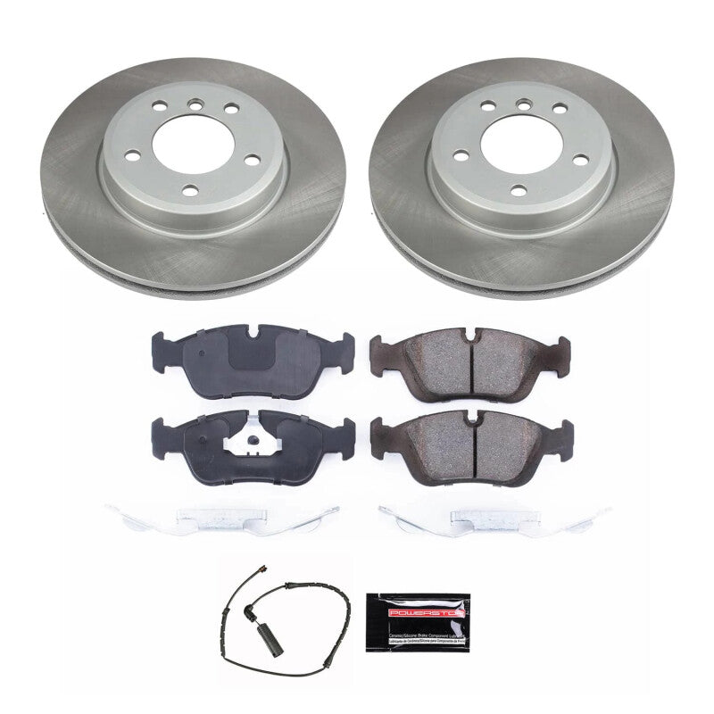 PowerStop Power Stop 03-08 BMW Z4 Front Semi-Coated Rotor Kit SC869 SC869 Photo - Primary
