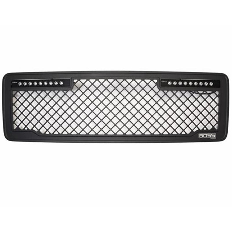 Putco 13-14 Ford F-150 - Lighted (w/ 10in Luminix Light Bar) Lighted Boss Grille 270541BL 270541BL Photo - Primary