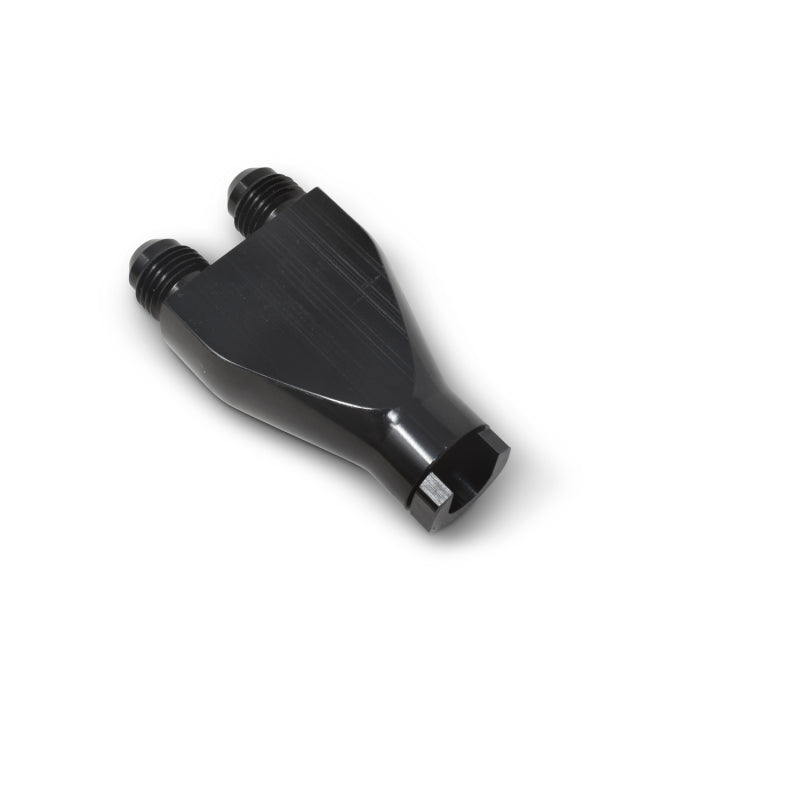 Russell 3/8 inch EFI SAE Q.D. Female To -6 AN Male (Dual) 644143 Photo - out of package