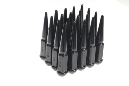 Wheel Mate Twisted Spiked Lug Nuts Set of 24 - Black M14x1.50 35413PB 35413PB Photo - Primary