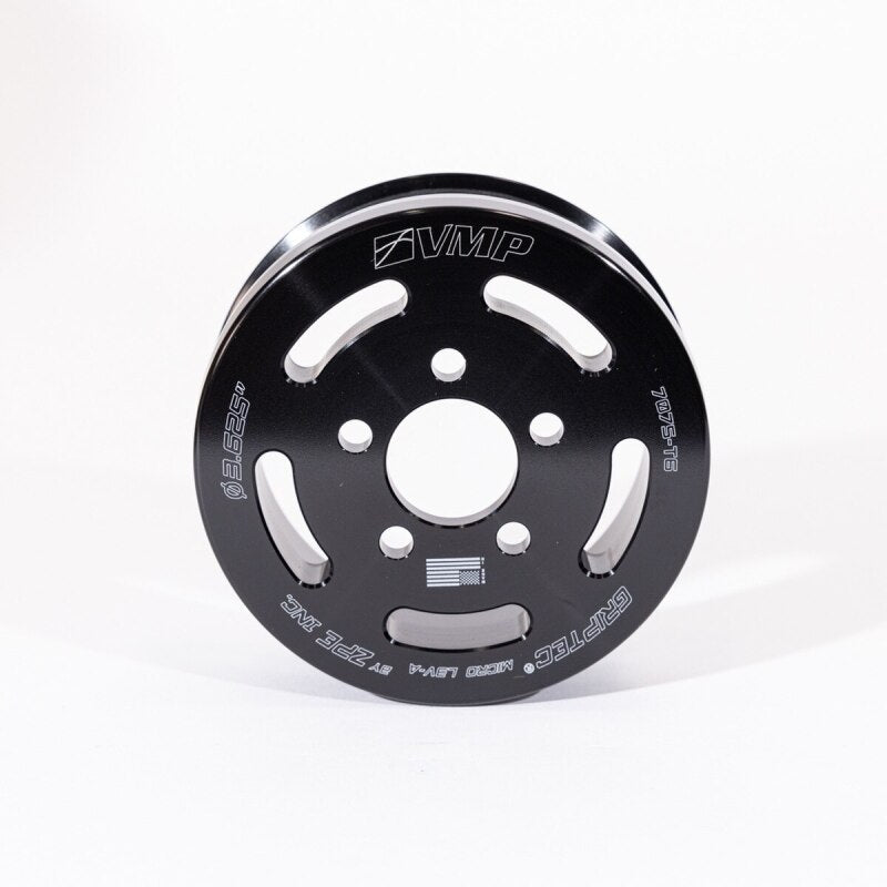 VMP Performance VMP/Whipple Gen 6 Supercharger 3.625in Griptec 6-Rib Pulley VMP-SCP-63625-5-GR VMP-SCP-63625-5-GR User 1
