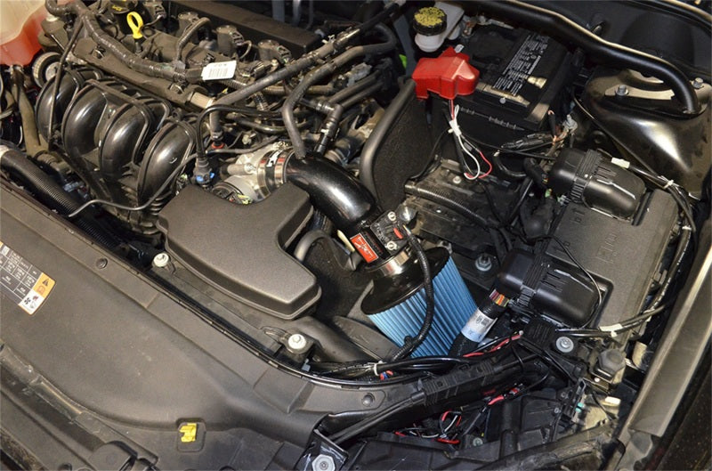 Injen Polished Short Ram Intake 2013 Ford Fusion 2.5L 4 Cyl w/ MR Technology SP9062P Photo - Mounted
