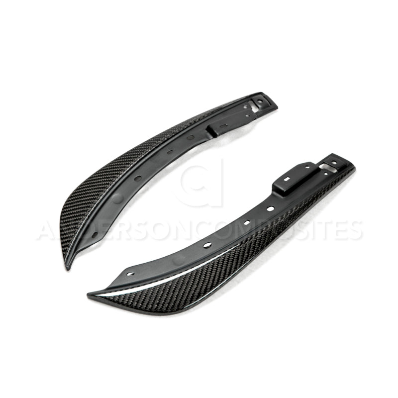Anderson Composites 09-14 Dodge Challenger Front Bumper Canards AC-FBC0910DGCH-OE AC-FBC0910DGCH-OE Photo - Primary