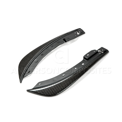 Anderson Composites 09-14 Dodge Challenger Front Bumper Canards AC-FBC0910DGCH-OE AC-FBC0910DGCH-OE Photo - Primary