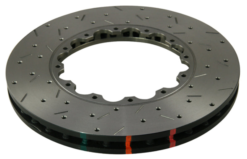 DBA 2004 WRX STi (5x100) Front Cross Drilled & Slotted 5000 Series Replacement Rotor Rings 5654.1XS 5654.1XS Photo - Primary