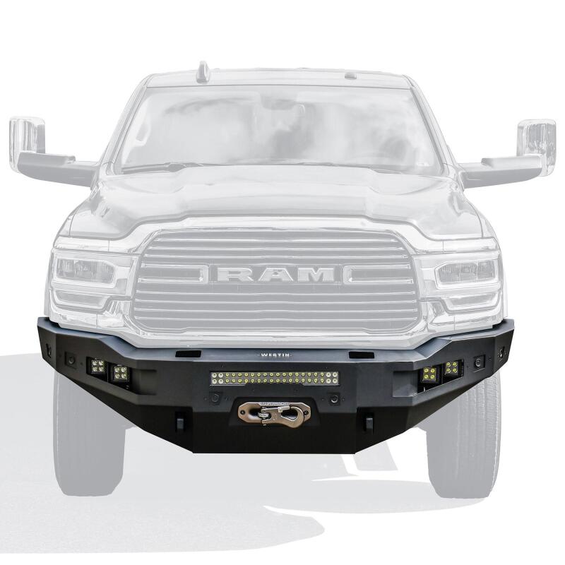 Westin 19-21 Ram 2500/3500 Pro-Series Front Bumper - Textured Black 58-411235 58-411235 Photo - Mounted