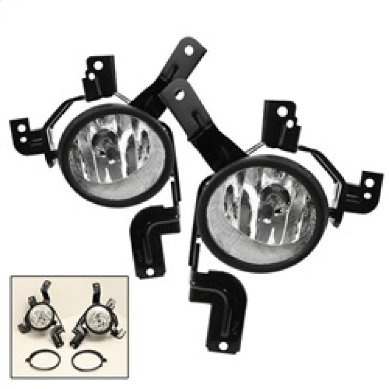 Spyder Honda CRV 07-09 OEM Fog Lights W/Switch Clear FL-HCRV07 5021021 5021021 Photo - Primary