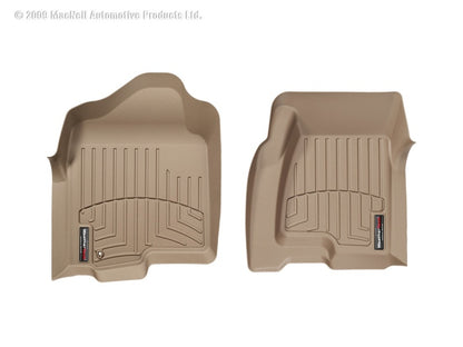 WeatherTech 99-00 Chevrolet Silverado Crew Cab Front FloorLiner - Tan 450031 Photo - Primary
