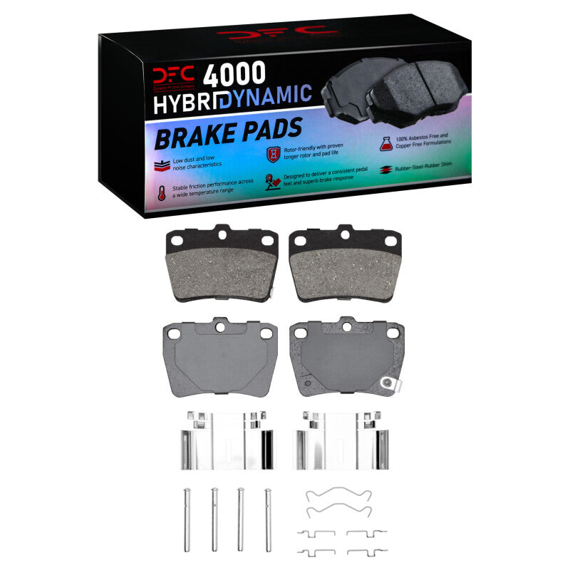 DFC DFC 4000 HybriDynamic Brake Pads Brakes, Rotors & Pads Brake Pads - OE main image