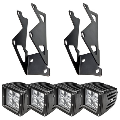 ORACLE Lighting Oracle Jeep JK Dual Mounting Pillar Brackets/Lights Combo 2145-504 2145-504 Photo - Primary