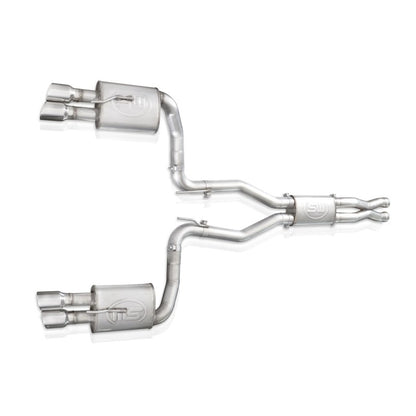 Stainless Works 08-09 Pontiac G8 GT 3in Catback XPipe Turbo Chambered 3.5in Tips Perform Connect PG8CB PG8CB Photo - Unmounted