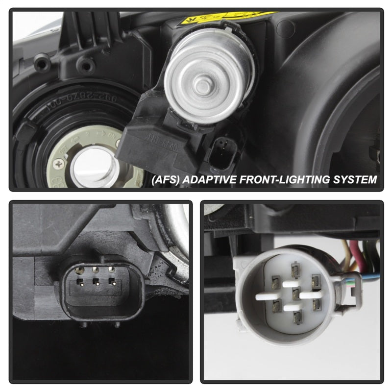 SPYDER xTune 10-12 Lexus ES350 Passenger Side HID/AFS Headlight - OEM Right (PRO-JH-LES10-AFS-OE-R) 9943300 9943300 Photo - Unmounted