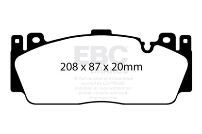 EBC Disc Brake Pad Set DP32148C Photo - Primary