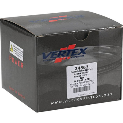 Vertex Pistons Vertex Piston 2011 Can-Am Commander 800 800cc Cast Replica Piston Kit 24563 24563 Photo - Primary