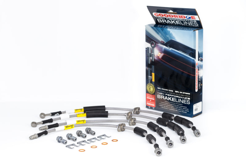 Goodridge 17-18 Ford Escape (All Models) SS Brake Line Kit 13027 13027 Photo - Primary