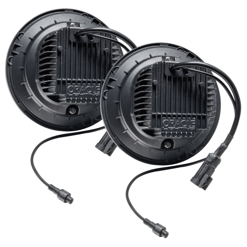 ORACLE Lighting Oracle Oculus 7in Bi-LED Projector Headlights for Jeep Wrangler JK - 6000K 5876-001 5876-001 Photo - Close Up