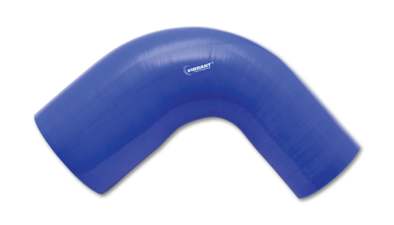 Vibrant 4 Ply 90 Degree Reducer Elbow, 2.5" ID x 3" ID x 3.5" Leg Length - Blu 2782B Photo - Primary