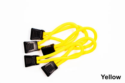 Fishbone Offroad Paracord Zipper Pulls 5 Pcs Yellow FB51279-Y FB51279-Y Photo - Primary