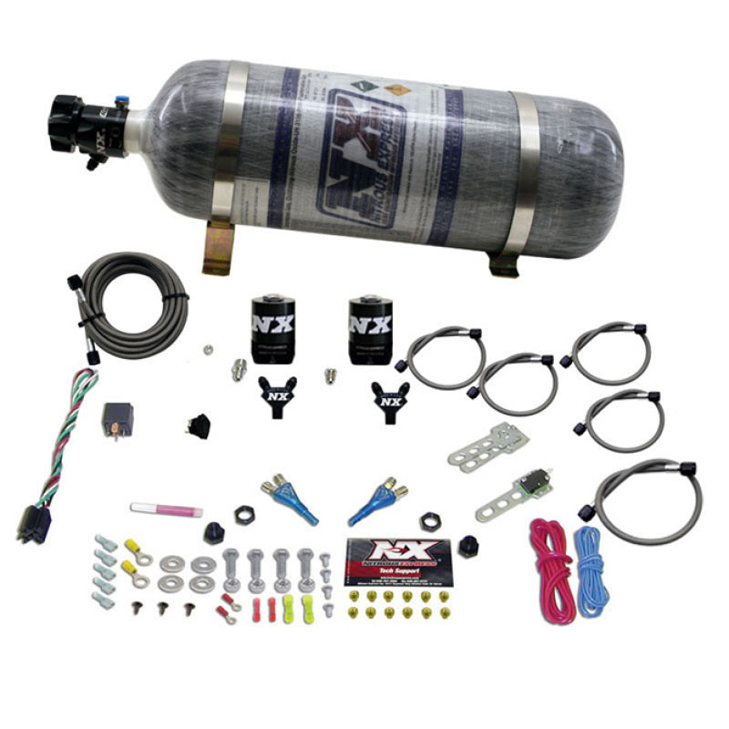 Nitrous Express 08-10 Dodge Viper EFI Dual Nozzle (100-300HP) w/Composite Bottle 20325-12 20325-12 Photo - Primary