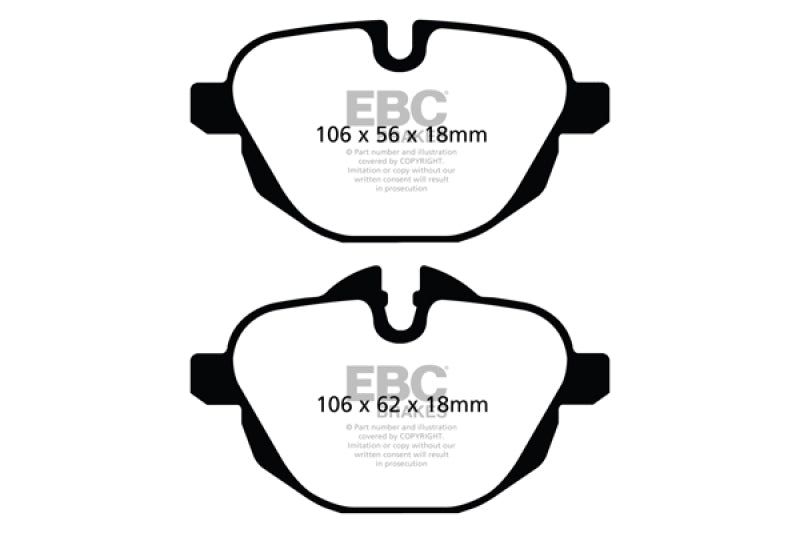 EBC Disc Brake Pad Set UD1473 Photo - Primary