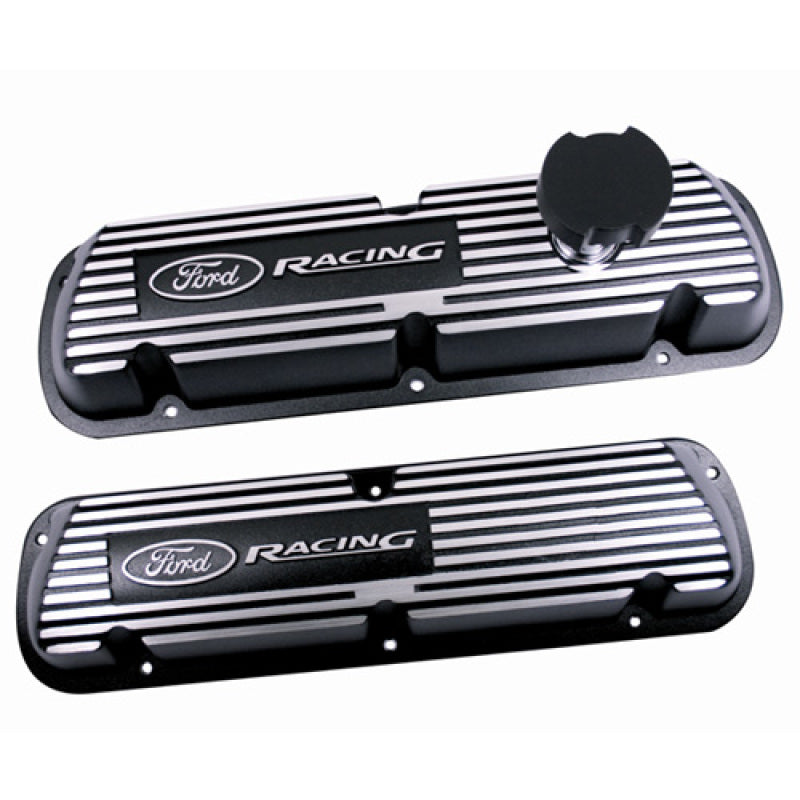 Ford Performance Parts Ford Racing Black Satin Valve Covers Racing M-6000-J302R Photo - Primary