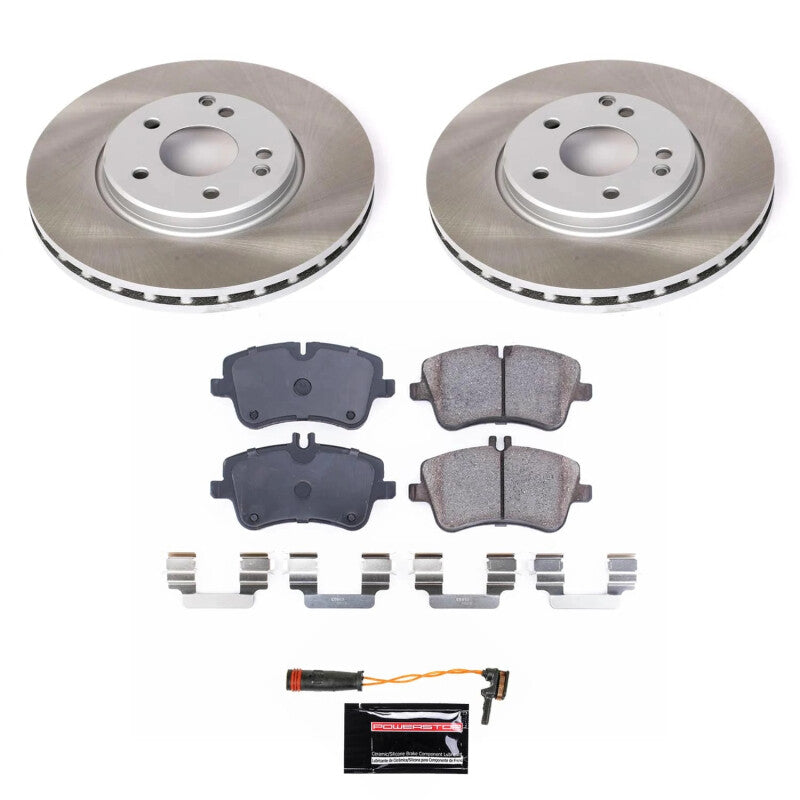 PowerStop Power Stop 09-11 Mercedes-Benz SLK300 Front Semi-Coated Rotor Kit SC6702 SC6702 Photo - Primary