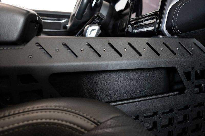 Addictive Desert Designs 2021+ RAM 1500 TRX Center Console Molle Panels & Digital Device Bridge AC6202201NA AC6202201NA Photo - Mounted