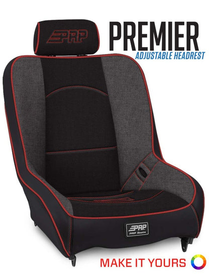 PRP Seats PRP Premier Low Back Suspension Seat - Extra Wide A100212 A100212 Photo - out of package