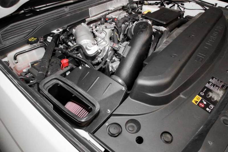 K&N Engineering K&N 17-19 Chevrolet/GMC 2500/3500 HD V8-6.6L DSL Performance Intake Kit 57-3101 57-3101 Photo - Mounted