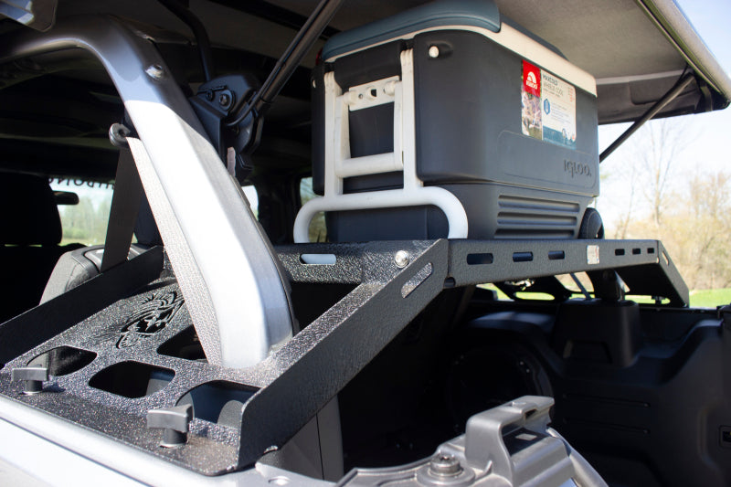 Fishbone Offroad 2018+ Jeep Wrangler JL Interior Storage Rack FB25113 FB25113 Photo - lifestyle view
