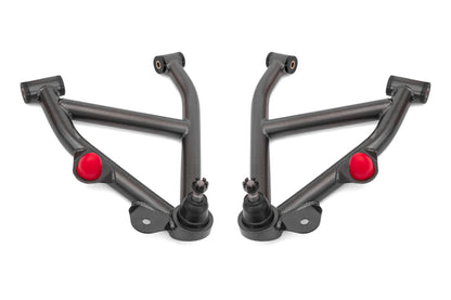 BMR Suspension BMR 82-92 GM F-Body A-Arms Lower DOM Non-Adj Delrin Bushings Coilover - Black Hammertone AAL333H AAL333H Photo - Primary