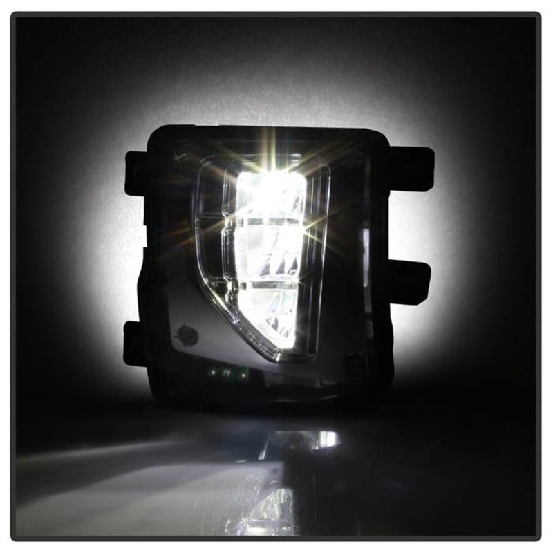 Spyder 16-18 Chevy Silverado 1500 OEM Style Full LED Fog Light w/Switch - Clear (FL-CSIL16-LED-C) 9043215 9043215 Photo - Unmounted